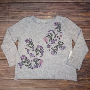 Size XL Style & Co. Sweater Frayed Hem